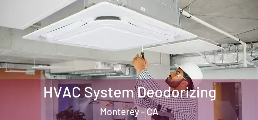 HVAC System Deodorizing Monterey - CA